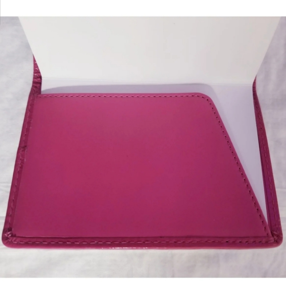 SOLD‼Coach khaki & pink Passport Wallet - Picture 5 of 5